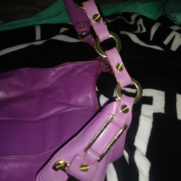 Tori Burch Shoulder Bag Magenta Gen. Leather - Picture 5 of 8